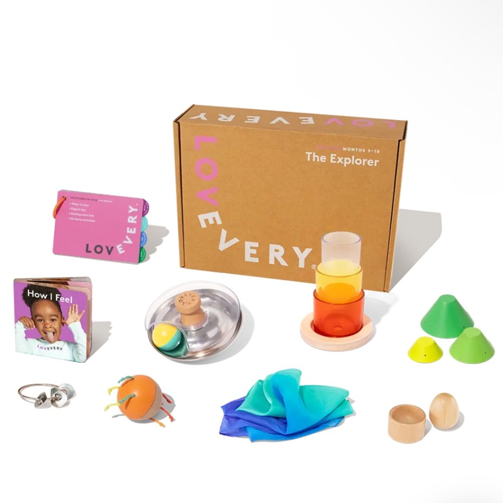 Like New Lovevery 9-10 Month “Explorer” Play Kit